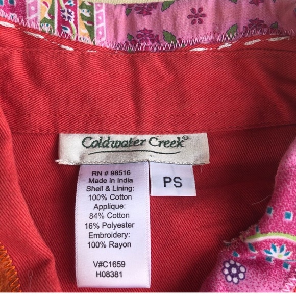 Coldwater Creek petite S blazer, button down jacket women’s - Picture 3 of 3